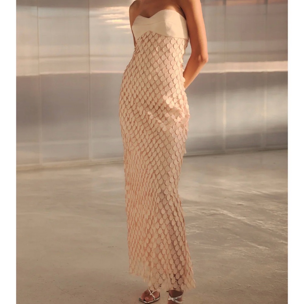 Manning Cartell Gown in Rosewater